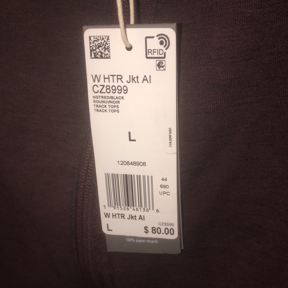 NWT Adidas track jacket(376) - Picture 4 of 4